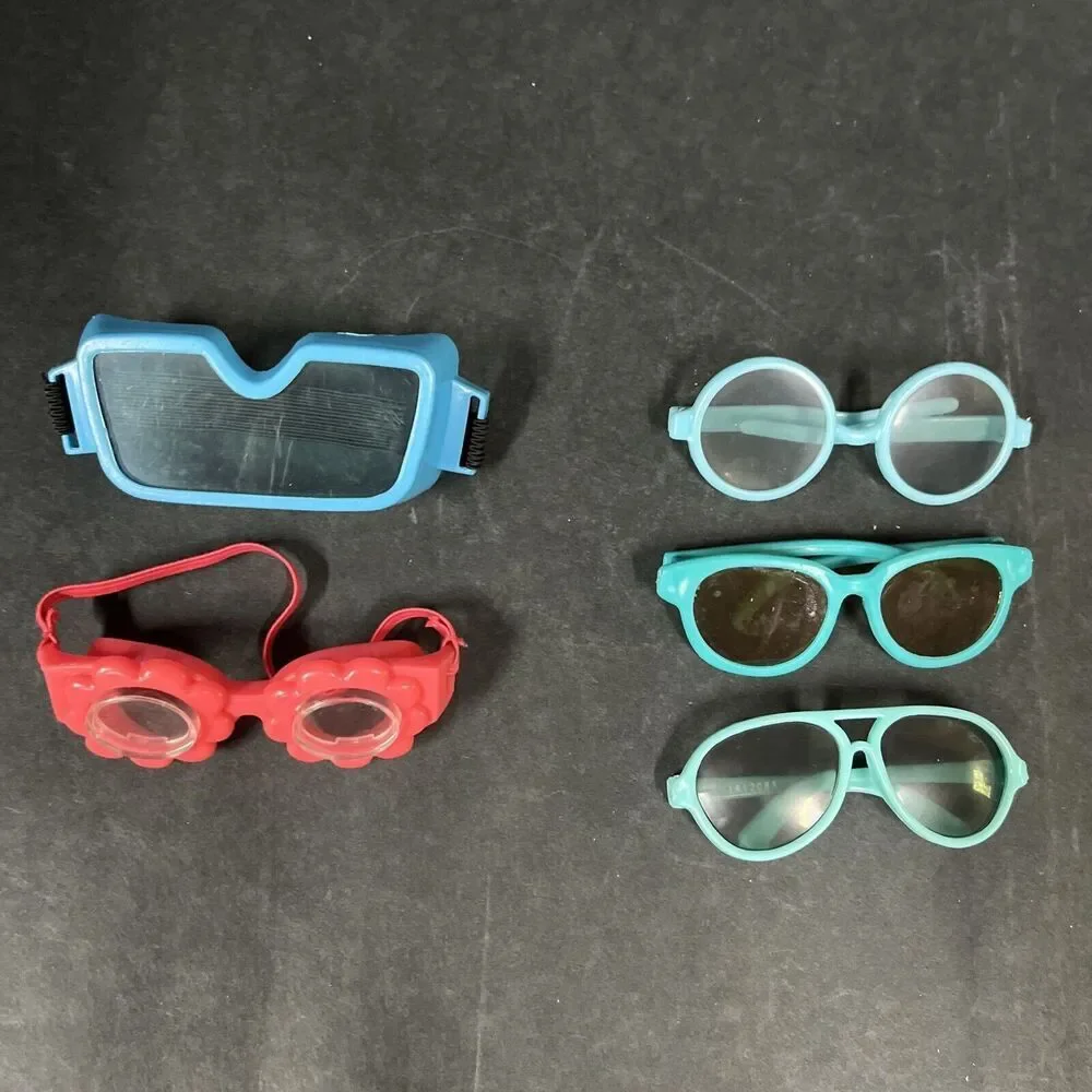 19 Accessories 18” Dolls Purses Headbands Headphones Goggles‎ Sunglasses Hangers